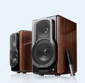 Edifier S2000MKIII 2.0 Lifestyle Active Bookshelf Bluetooth Studio Speakers - BT/AUX/Optical/Coaxial 124W RMS MDF Wood Panel - Image 1