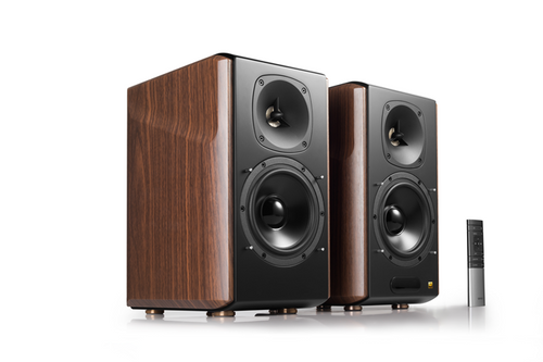 Edifier S2000MKIII 2.0 Lifestyle Active Bookshelf Bluetooth Studio Speakers - BT/AUX/Optical/Coaxial 124W RMS MDF Wood Panel - Image 2