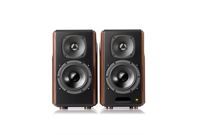 Edifier S2000MKIII 2.0 Lifestyle Active Bookshelf Bluetooth Studio Speakers - BT/AUX/Optical/Coaxial 124W RMS MDF Wood Panel - Image 3