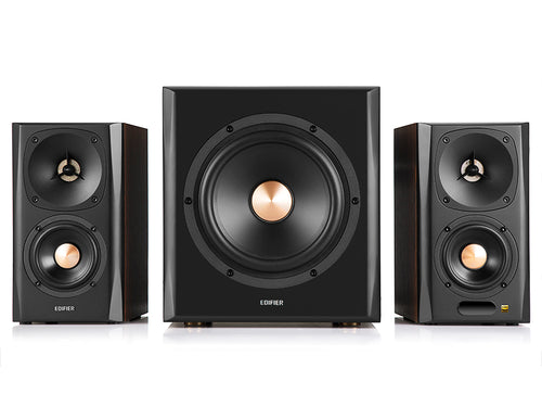 Edifier S360DB Active Bluetooth 5.1 Speakers with 8 inch Wireless Sub 3.5mm/Optical/Coaxial/Bluetooth with Remote Control - Image 1