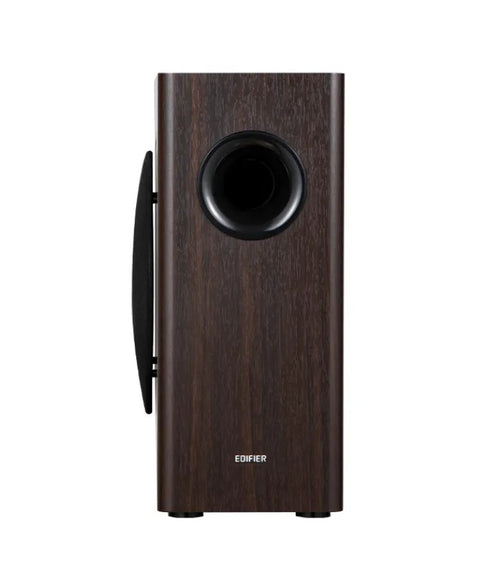Edifier T5S-BROWN Powered Active Subwoofer Black 38Hz frequency response  MDF enclosure  Adjustable Bass and Frequency Bandwidth - Image 2