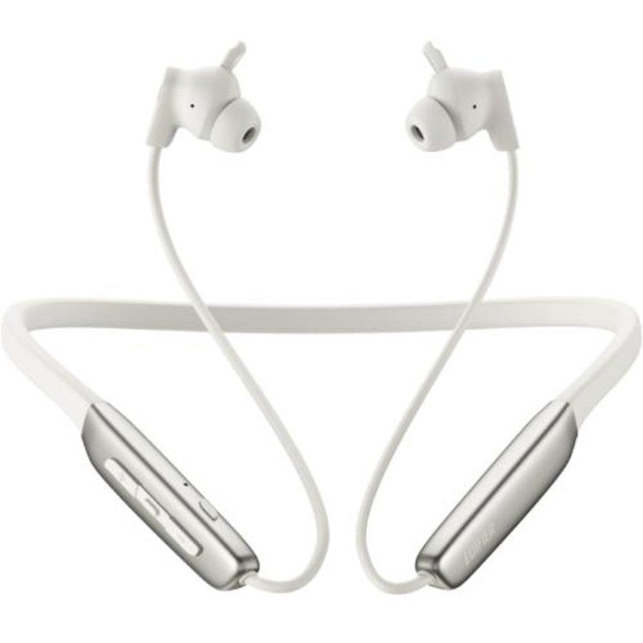 Edifier W280NB Pro Sand White Wireless Noise Cancelling Neckband Headphones - Image 1
