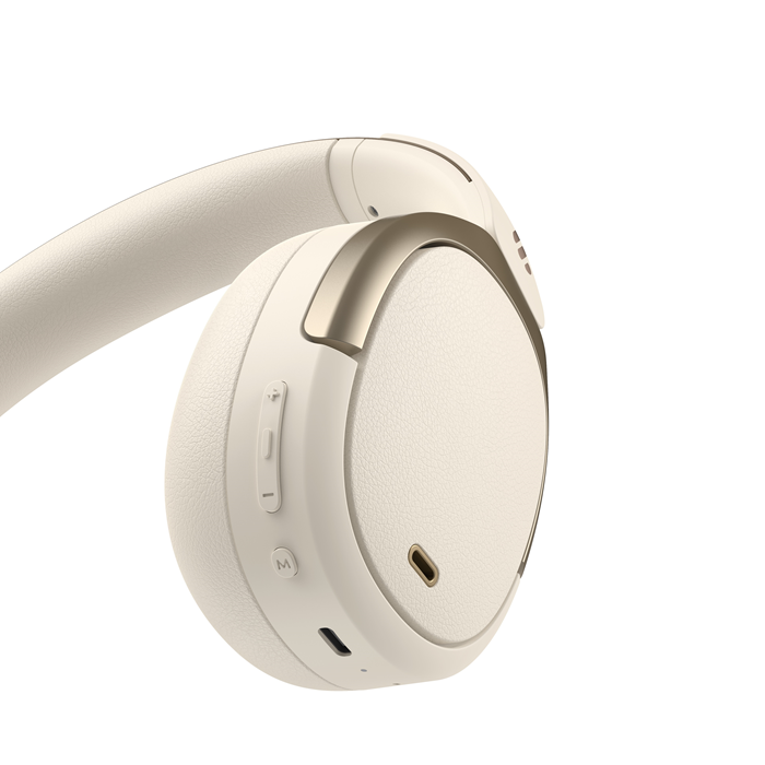Edifier WH950NB Active Noise Cancelling Wireless Bluetooth Stereo Headset-IVORY - Image 4