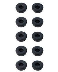 Jabra Engage Ear Cushions, Black, 5 Pairs, for Stereo Headsets (14101-60), Black leatherette ear cushions for the Jabra Engage 65 or Jabra Engage 75. - Image 2