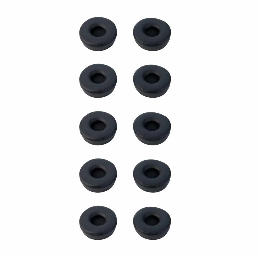 Jabra Engage Ear Cushions, Black, 5 Pairs, for Stereo Headsets (14101-60), Black leatherette ear cushions for the Jabra Engage 65 or Jabra Engage 75. - Image 3