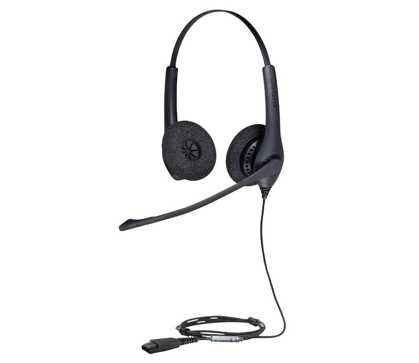 Jabra Biz 1500 Duo USB-A Corded Headset, Professional. Affordable, Durable, Noise-Cancelling, HD Voice, All-Day Comfort, Plug & Play - Image 1