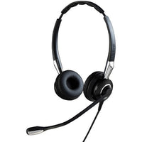 Jabra Biz 2400 II Duo QD - Mic. 72 UNC Corded Headset, Better Conversation, Better Sound, HD Voice, Coise-Cancelling, Over The Head Duo Wearing Style - Image 2