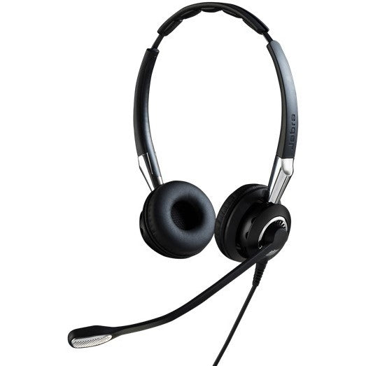 Jabra Biz 2400 II Duo QD - Mic. 72 UNC Corded Headset, Better Conversation, Better Sound, HD Voice, Coise-Cancelling, Over The Head Duo Wearing Style - Image 2
