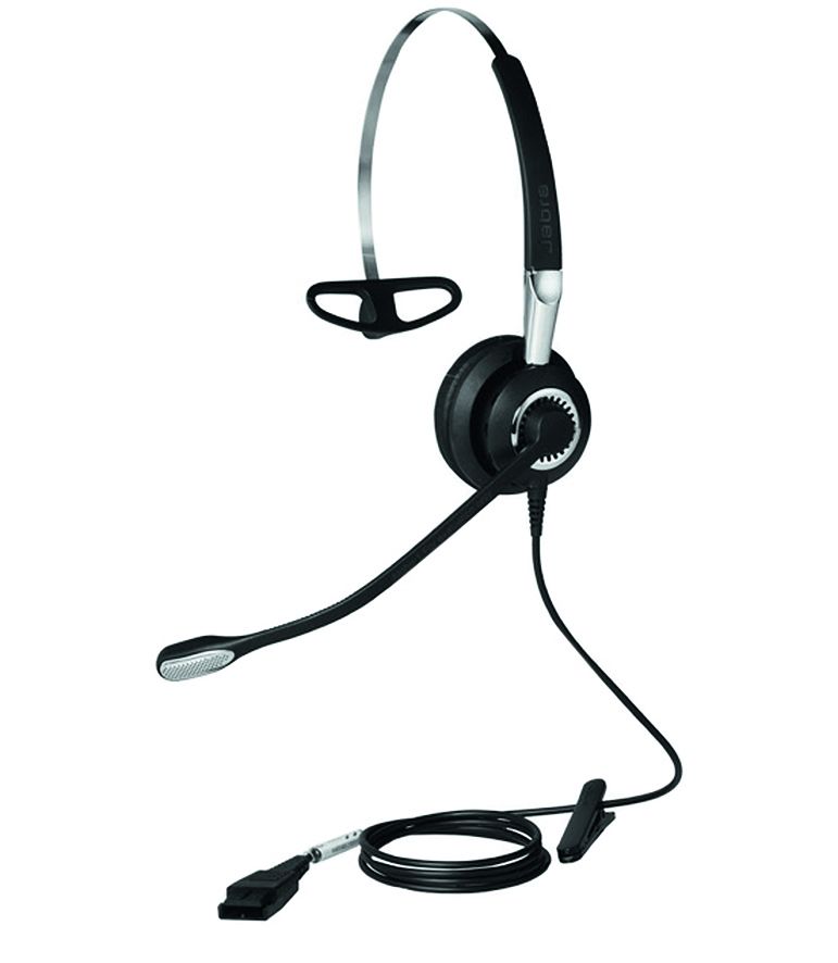 Jabra BIZ 2400 II Mono QD - 3 in 1 Mic. 72 UNC  Corded Headset, Better Conversation, Better Sound, HD Voice, Coise-Cancelling - Image 1
