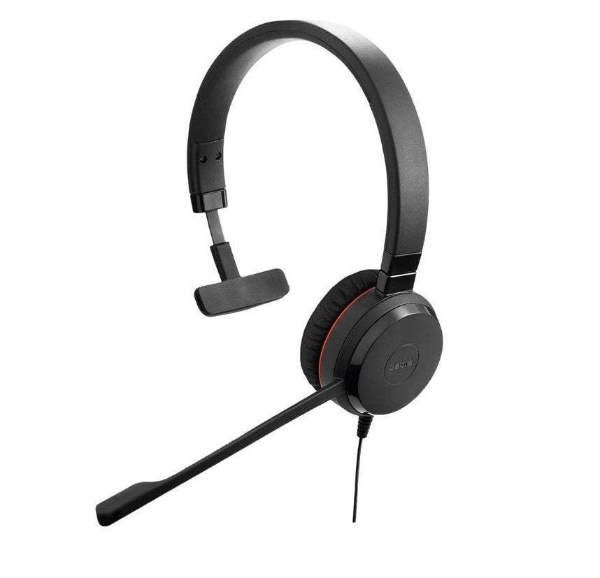 Jabra Evolve 30 II, USB C/A Mono MS Headset, Great calls and music, Plug-and-play connectivity, Manage calls easily, Flexible connectivity via 3.5 mm - Image 2