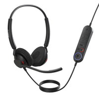 Jabra Engage 40 (Inline Link) MS Teams Dual USB-C/A Corded Headsets, Lightweight & sturdy, Double the mic, Busylight, Hearing Protection Audio Quality - Image 5