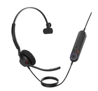 Jabra Engage 40 (Inline Link) MS Teams Mono USB-C/A Corded Headsets, Lightweight & sturdy, Double the mic, Busylight, Hearing Protection Audio Quality - Image 1