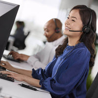 Jabra Engage 40 (Inline Link) MS Teams Mono USB-C/A Corded Headsets, Lightweight & sturdy, Double the mic, Busylight, Hearing Protection Audio Quality - Image 4