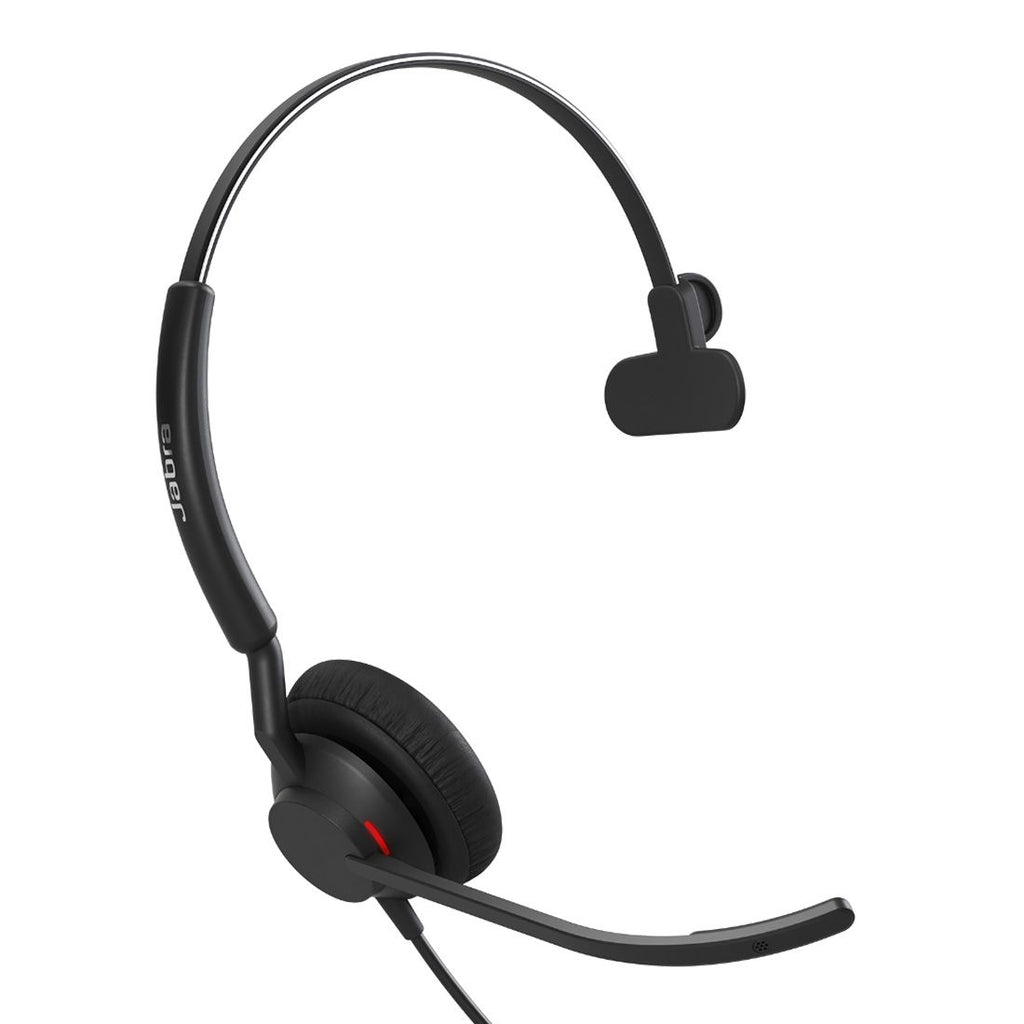 Jabra Engage 40 (Inline Link) UC Mono USB-C/A Corded Headsets, Lightweight & sturdy, Double the mic, Busylight, Hearing Protection Audio Quality - Image 2