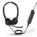 Jabra Engage 50 II Dual Teams Corded USB-C/A Headset, Best Headset for Clear Customer Calls Ultra-Lightweight Hearing Protection Smartringer Busylight - Image 1
