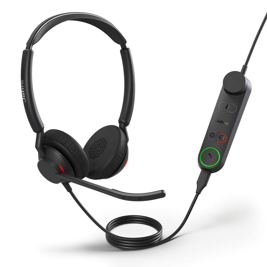 Jabra Engage 50 II Dual UC Corded USB-C/A Headset, Best Headset for Clear Customer Calls Ultra-Lightweight Hearing Protection Smartringer Busylight - Image 5
