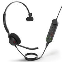 Jabra Engage 50 II Mono UC Corded USB-C/A Headset, Best Headset for Clear Customer Calls Ultra-Lightweight Hearing Protection Smartringer Busylight - Image 5