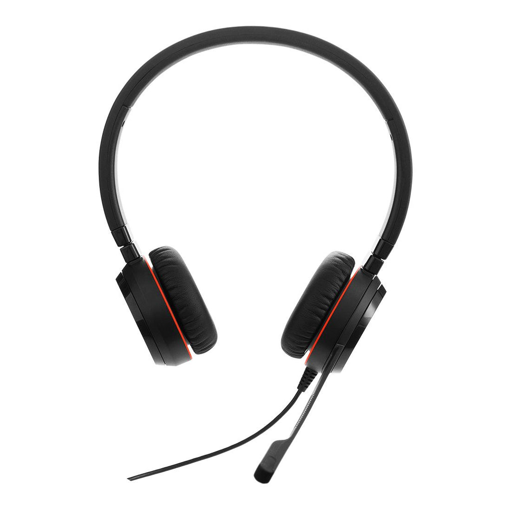 Jabra Evolve 20 SE, USB C/A, MS Stereo Headset, Plug-and-play, Noise-cancelling, Clearer Conversation, Manage Calls Easily, Leatherette Ear Cushions - Image 3