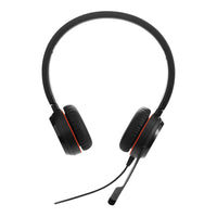 Jabra Evolve 20 SE, USB C/A, MS Stereo Headset, Plug-and-play, Noise-cancelling, Clearer Conversation, Manage Calls Easily, Leatherette Ear Cushions - Image 3