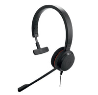 Jabra Evolve 20 SE, USB C/A, MS Mono Headset, Plug-and-play, Noise-cancelling, Clearer Conversation, Manage Calls Easily, Leatherette Ear Cushions - Image 2