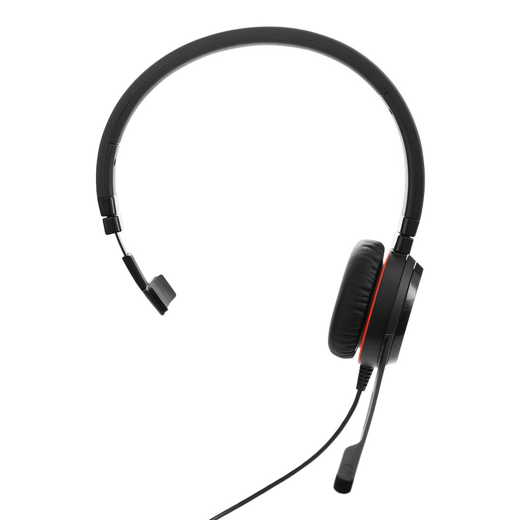 Jabra Evolve 20 SE, USB C/A, MS Mono Headset, Plug-and-play, Noise-cancelling, Clearer Conversation, Manage Calls Easily, Leatherette Ear Cushions - Image 3