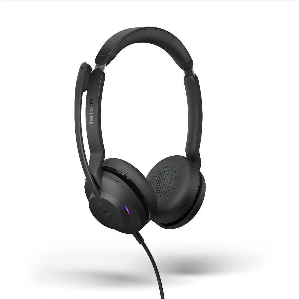 Jabra Evolve2 30 SE Wired USB-C/A MS Teams Stereo Dual Headset, Lightweight & Durable, Noise Isolating Ear Cushions, Plug-and-play, 2-Mic, 2Yr Warrant - Image 2