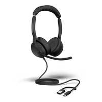 Jabra Evolve2 50, USB C/A UC Stereo Headset, Bluetooth®, 4 microphones, Active Noise Cancellation, Busylight, Call management, Air Comfort technology - Image 1