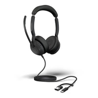 Jabra Evolve2 50, USB C/A UC Stereo Headset, Bluetooth®, 4 microphones, Active Noise Cancellation, Busylight, Call management, Air Comfort technology - Image 2