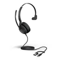Jabra Evolve2 50, USB C/A MS Mono Headset, Bluetooth®, 4 microphones, Active Noise Cancellation, Busylight, Call management, Air Comfort technology - Image 1