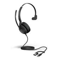 Jabra Evolve2 50, USB C/A MS Mono Headset, Bluetooth®, 4 microphones, Active Noise Cancellation, Busylight, Call management, Air Comfort technology - Image 5