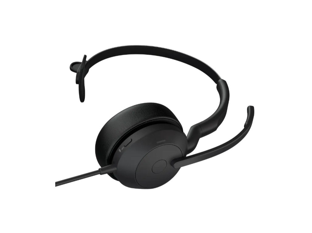 Jabra Evolve2 50, USB C/A UC Mono Headset, Bluetooth®, 4 microphones, Active Noise Cancellation, Busylight, Call management, Air Comfort technology - Image 2