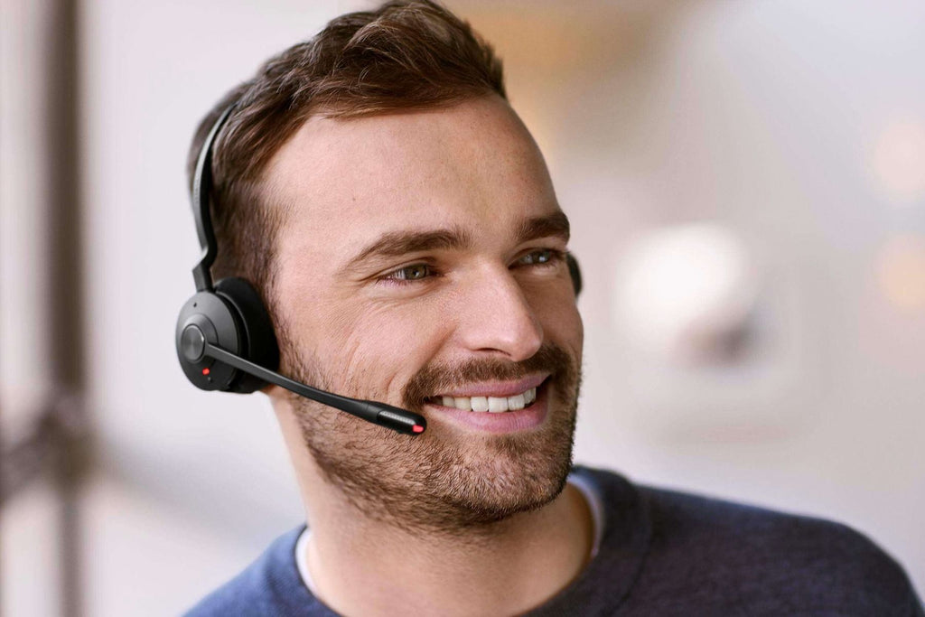 Jabra Engage 55 SE, Mono, Link400a, UC DECT Headset, 150m Wireless Range, Noise Cancelling, Flexible, Portable, Durable, Lightweight, Busylight - Image 4