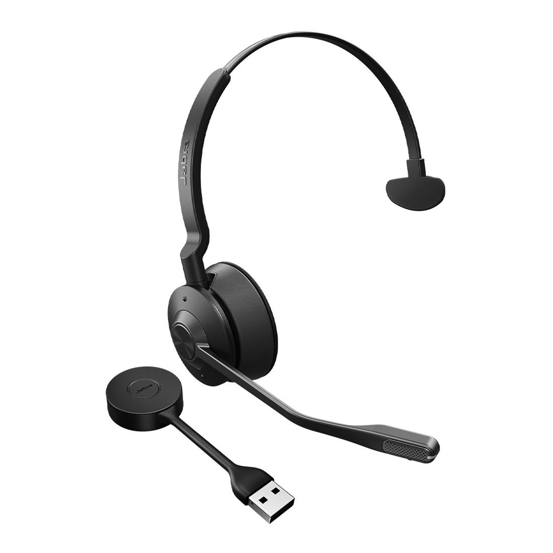 Jabra Engage 55 SE, Mono, Link400a, UC DECT Headset, 150m Wireless Range, Noise Cancelling, Flexible, Portable, Durable, Lightweight, Busylight - Image 1
