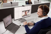 Jabra Engage 55 SE, Stereo, Link400c, Teams DECT Headset, 150m Wireless Range, Noise Cancelling, Flexible, Portable, Durable, Lightweight, Busylight - Image 4