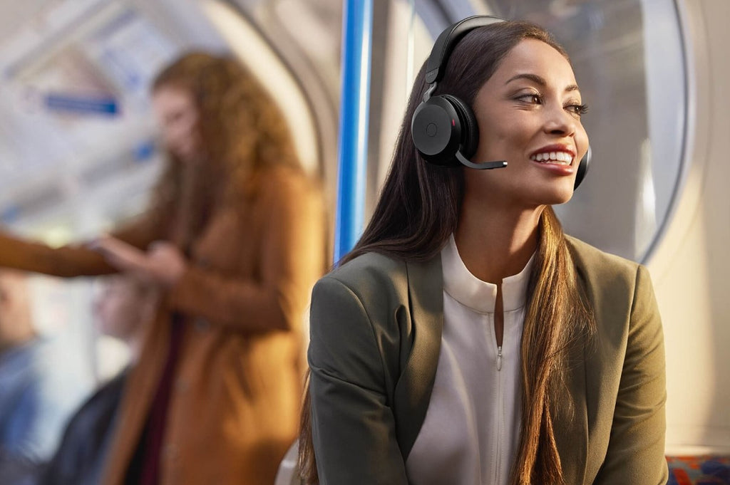 Jabra Evolve2 75 - USB-A Link380a UC Stereo Black, Advanced ANC, 30m Wireless Range, Dual Bluetooth Connectivity, 36 Hours Battery Life, Busylight - Image 3
