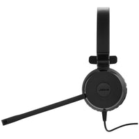 Jabra Evolve2 20SE MS Mono USB-A Headset, Plug-and-play, Noise-cancelling, Clearer Conversation, Manage Calls Easily, Leatherette Ear Cushions - Image 3