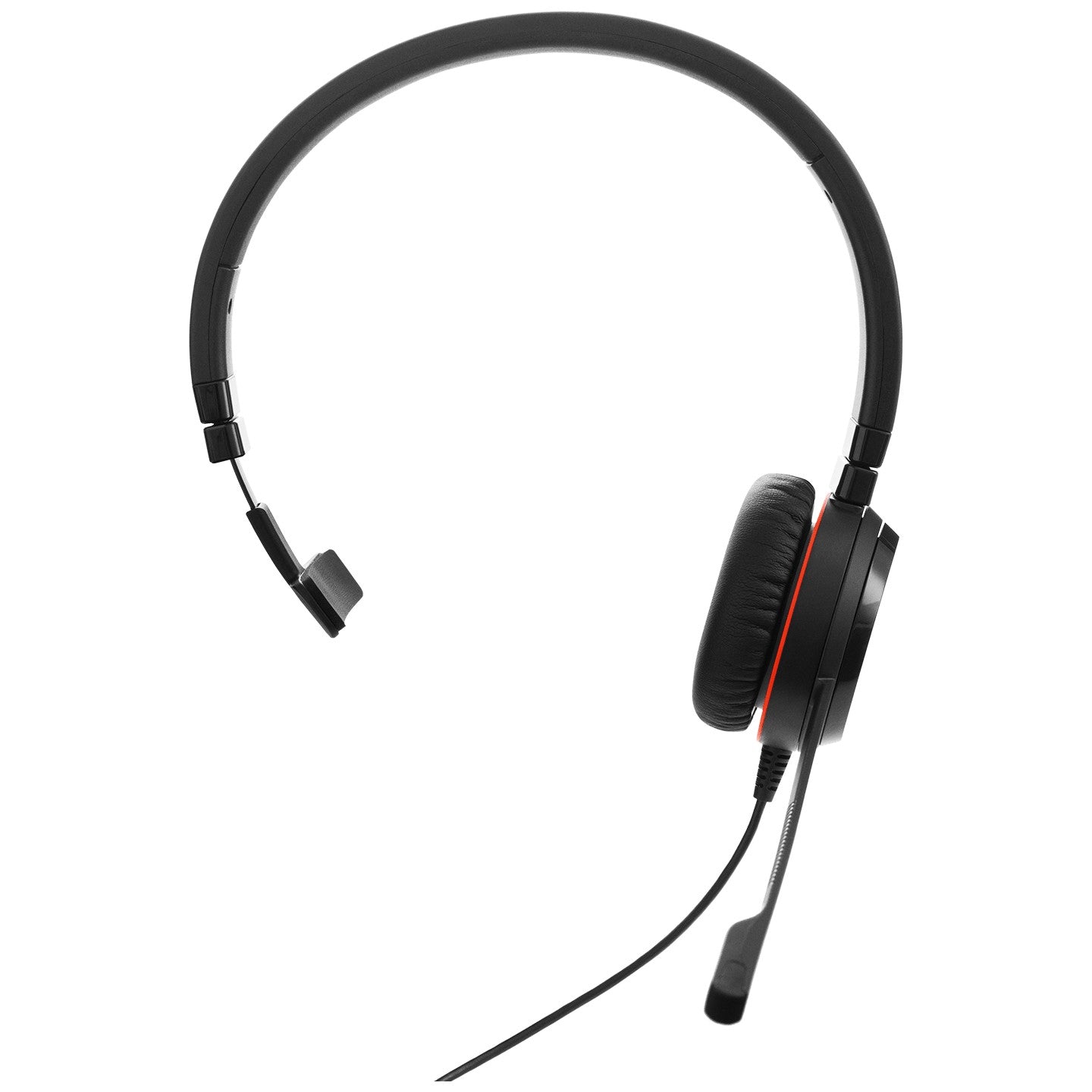 Jabra Evolve2 20SE MS Mono USB-A Headset, Plug-and-play, Noise-cancelling, Clearer Conversation, Manage Calls Easily, Leatherette Ear Cushions - Image 4