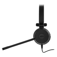 Jabra Evolve 30 II UC Mono USB Headset, Leatherette ear cushions, Noise Cancellation, 2ys Warranty, Plug-and-Play, All-Day Comfort, Call Controls - Image 2
