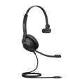 Jabra Evolve2 30 SE Wired USB-C UC Mono Headset, Lightweight & Durable, Noise Isolating Ear Cushions, Plug-and-play, 2-Mic Technology, 2Yr Warranty - Image 1