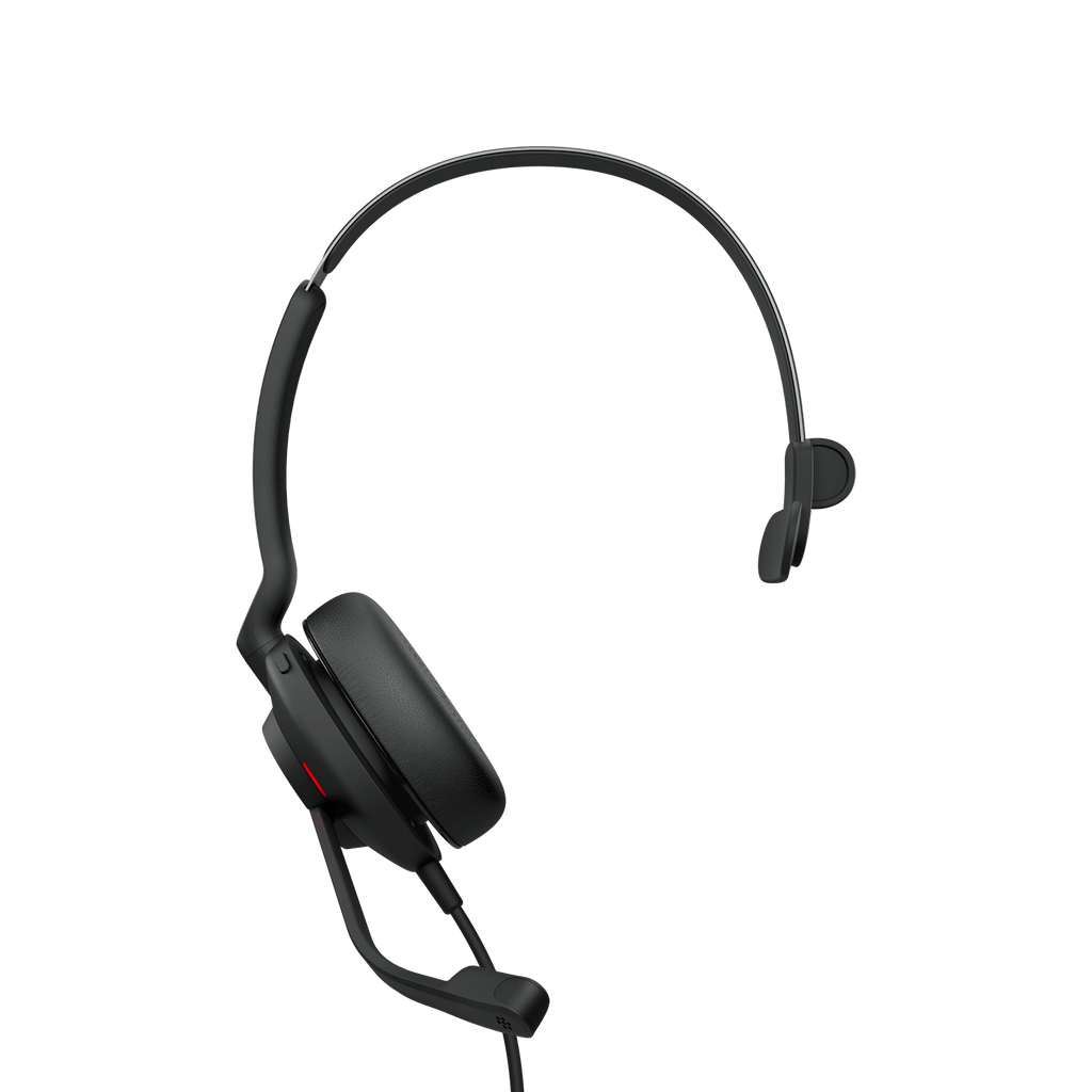 Jabra Evolve2 30 SE Wired USB-C UC Mono Headset, Lightweight & Durable, Noise Isolating Ear Cushions, Plug-and-play, 2-Mic Technology, 2Yr Warranty - Image 2