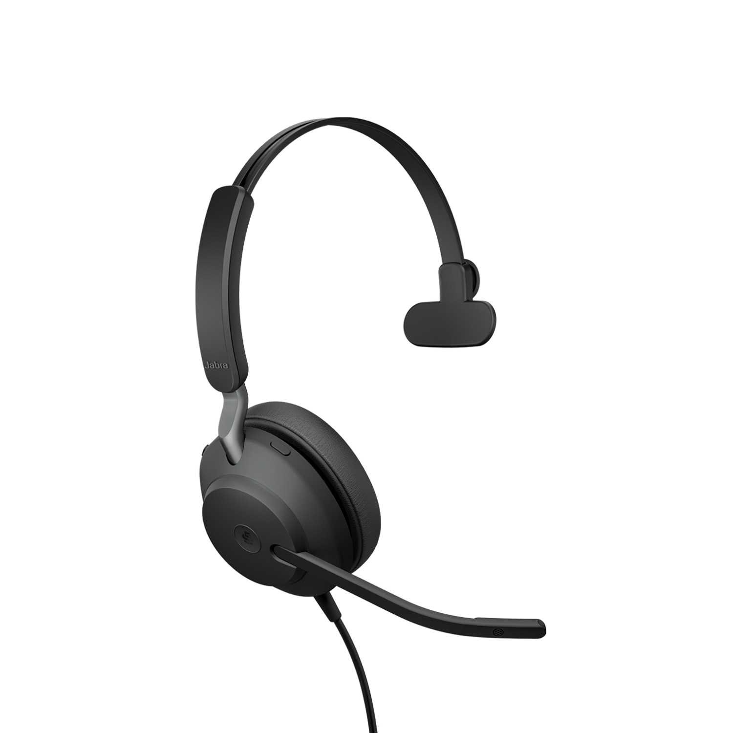 Jabra Evolve2 40 SE Wired USB-C MS Mono Headset, 360° BusyLight, Noise Isolationg Ear Cushions, 2Yr Warranty, Plug-and-play - Image 2
