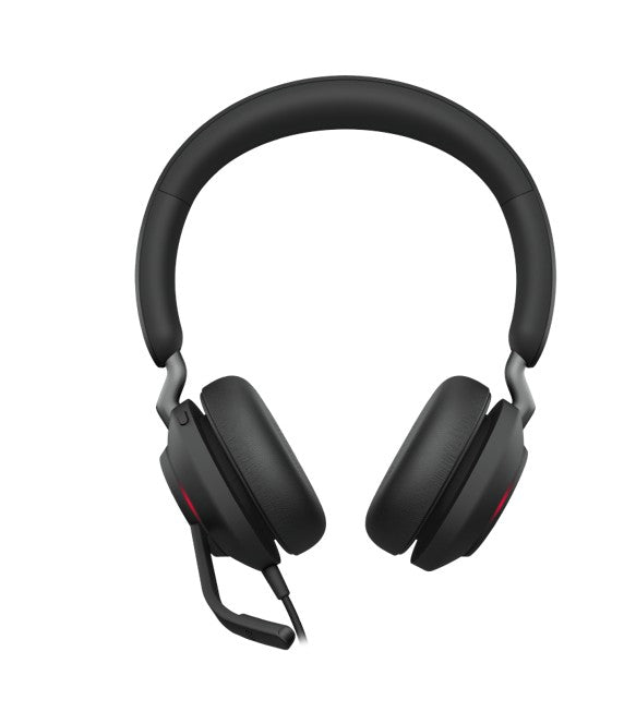 Jabra Evolve2 40 SE Wired USB-CA UC Stereo Headset, 360° BusyLight, Noise Isolationg Ear Cushions, 2Yr Warranty, Plug-and-play,3-Microphone Technology - Image 2