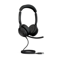 Jabra Evolve2 50, USB A, Stereo, UC, Active Noise Cancellation (ANC), Bluetooth Pairing, 4 Microphones for Audio Quality, Busylight, Call Management - Image 2