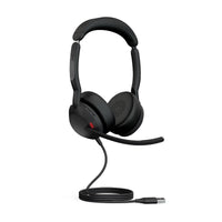 Jabra Evolve2 50, USB A, Stereo, UC, Active Noise Cancellation (ANC), Bluetooth Pairing, 4 Microphones for Audio Quality, Busylight, Call Management - Image 3