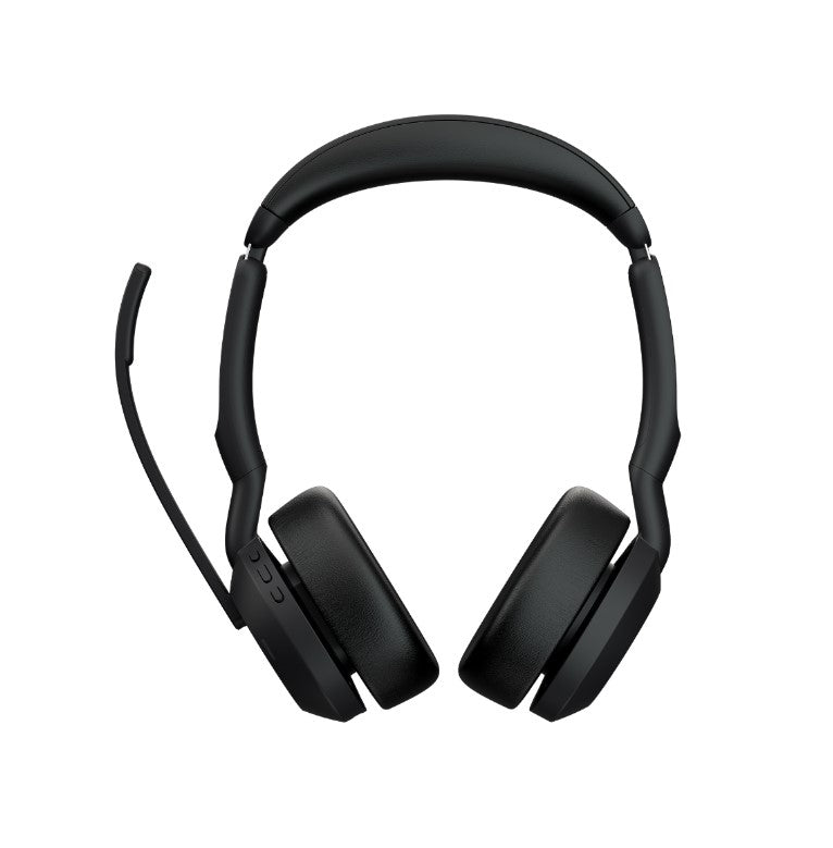 Jabra Evolve2 55 USB A Stereo Teams Active Noise Cancellation, Link 380 Bluetooth® Adapter ,30m Wireless Range, 18 Hours Battery Life - Image 3