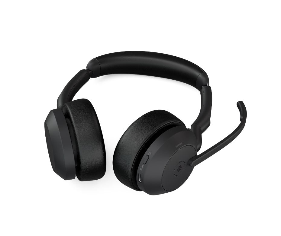 Jabra Evolve2 55 USB A Stereo Teams Active Noise Cancellation, Link 380 Bluetooth® Adapter ,30m Wireless Range, 18 Hours Battery Life - Image 4