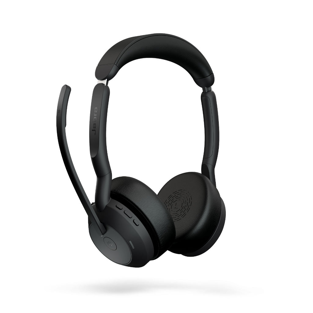 Jabra  Evolve2 55, USB A, Stand, MS Teams, Stand Active Noise Cancellation. Link 380 Bluetooth® Adapter ,30m Wireless Range, 18 Hours Battery Life - Image 3