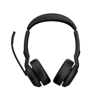 Jabra  Evolve2 55 Link380a UC Stereo Stand USB-A, Link 380 Bluetooth® Adapter ,30m Wireless Range, 18 Hours Battery Life, ANC - Image 2