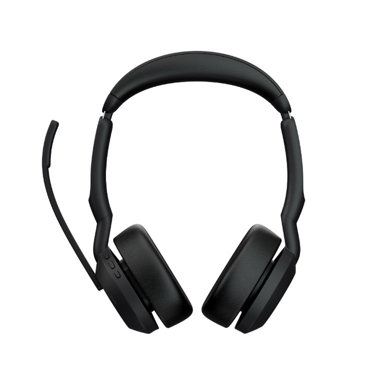 Jabra  Evolve2 55 Link380a UC Stereo Stand USB-A, Link 380 Bluetooth® Adapter ,30m Wireless Range, 18 Hours Battery Life, ANC - Image 2