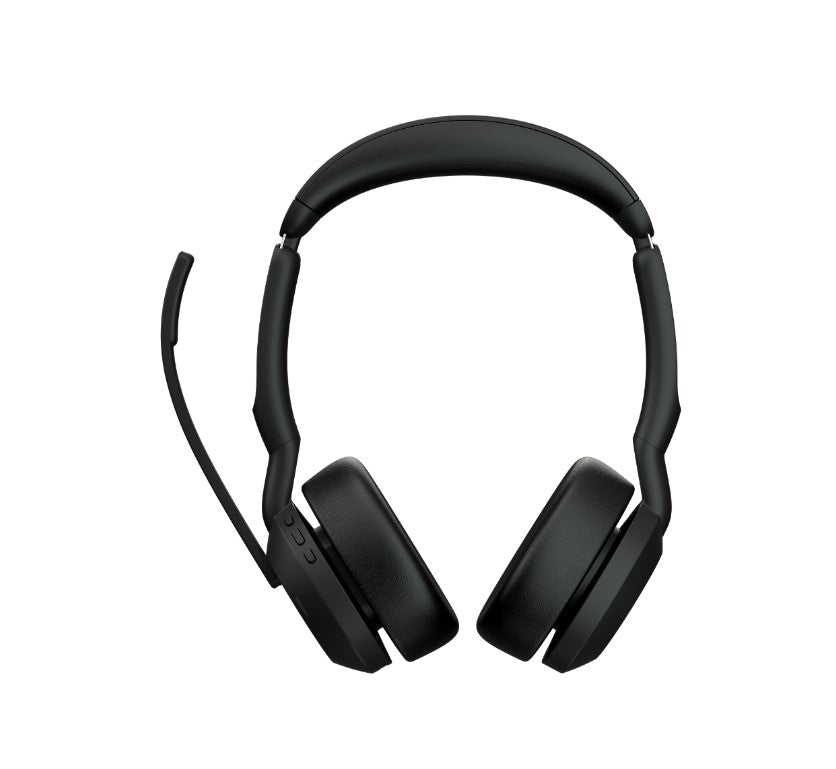 Jabra  Evolve2 55, USB C, UC, Stereo, Stand, Active Noise Cancellation (ANC), Link 380 Bluetooth® Adapter ,30m Wireless Range, 18 Hours Battery Life - Image 4